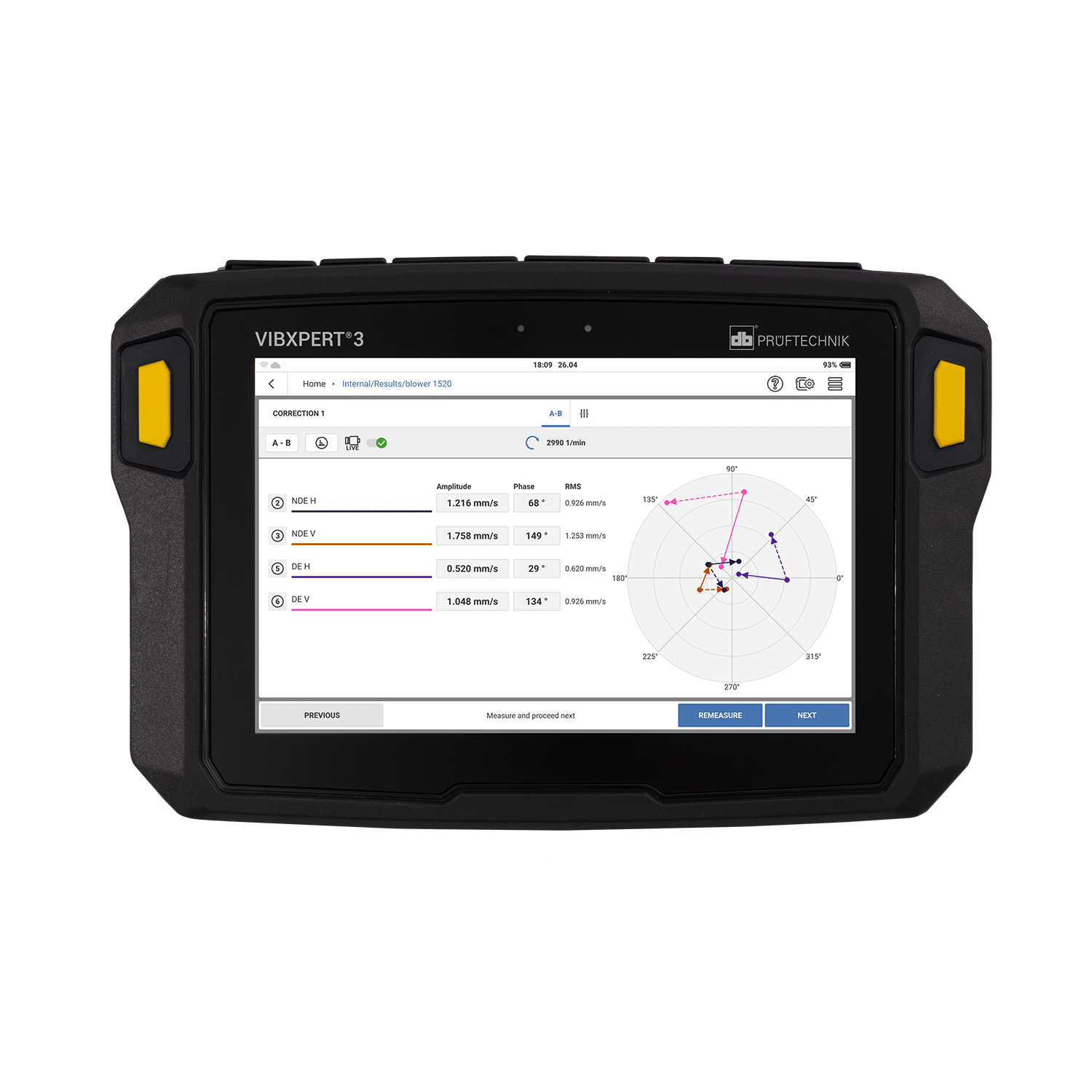 VIBXPERT 3 Balancer_6_Vibration A Vibration Condition Monitoring