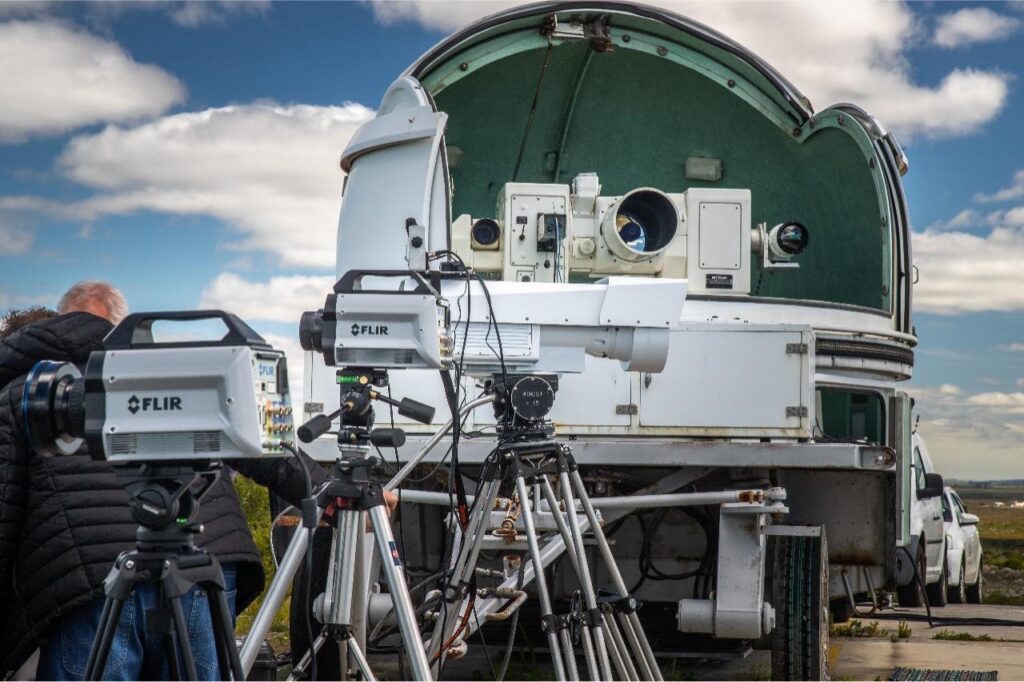 TechTour FLIR Cameras Integrated with CT System for Airborne Target Tracking