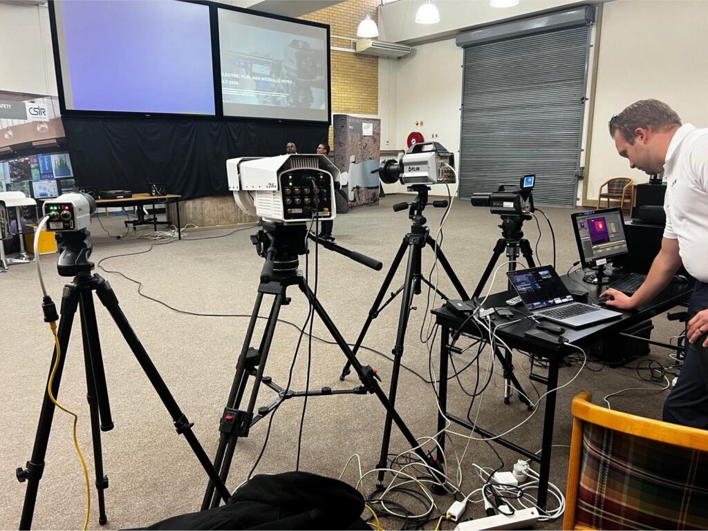 TechTour FLIR and Yellotec Teams Showcase New Technologies to CSIR