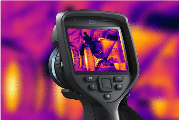 Point and shoot thermography camera