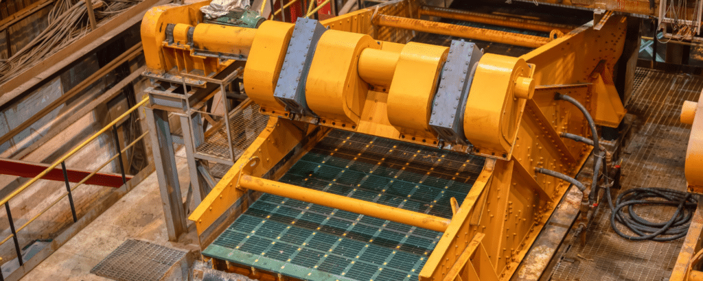 Vibrating screen